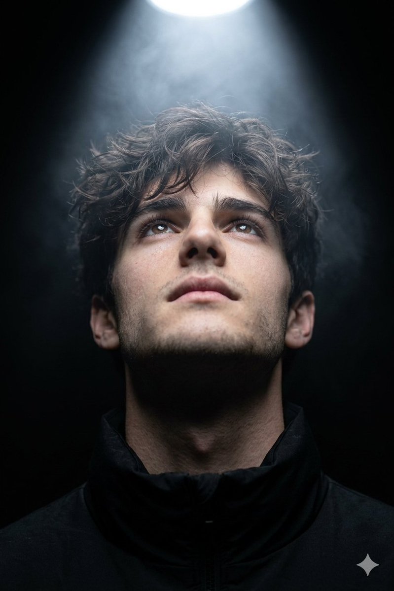 A hyper realistic cinematic close up portrait (use uploaded f...