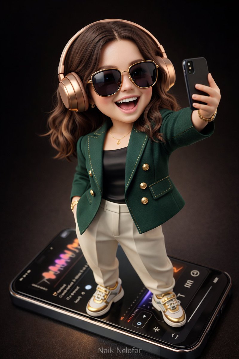 Create a high detail 3D semi realistic chibi character with s...