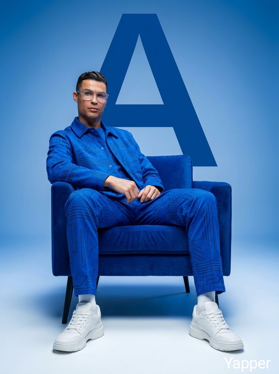 Minimalist fashion studio photoshoot featuring stylish people...