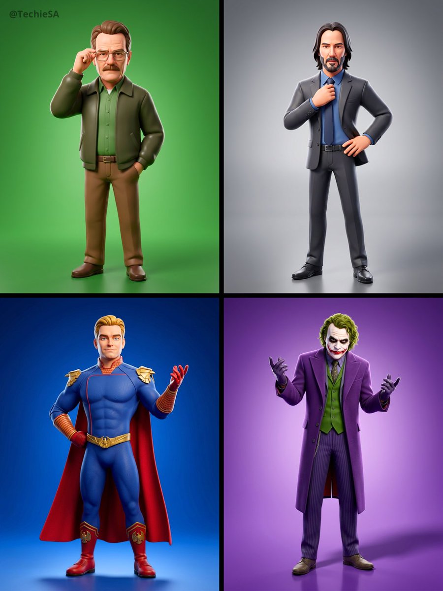 Transform the referenced person into a premium stylized 3D an...