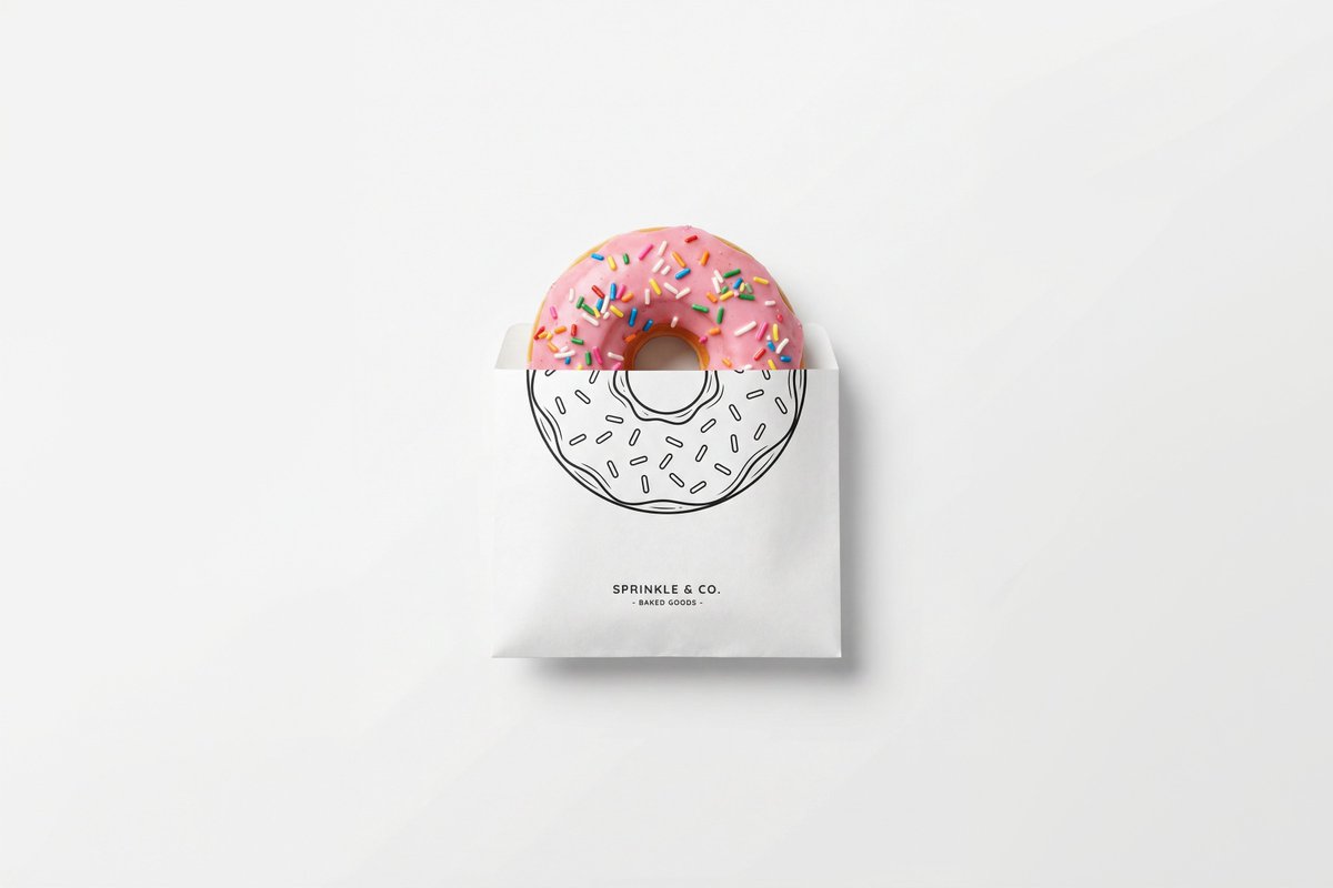 minimal studio shot on pure white background, real [Food Name...