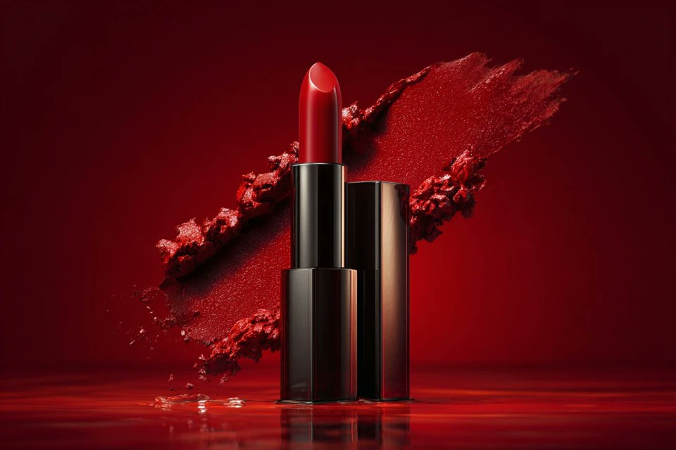 studio shot of [PRODUCT], placed on a [background], surrounde...