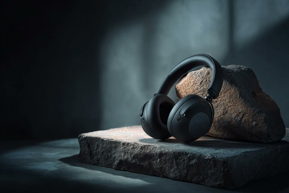 studio shot of [PRODUCT], placed on a [background], surrounde...