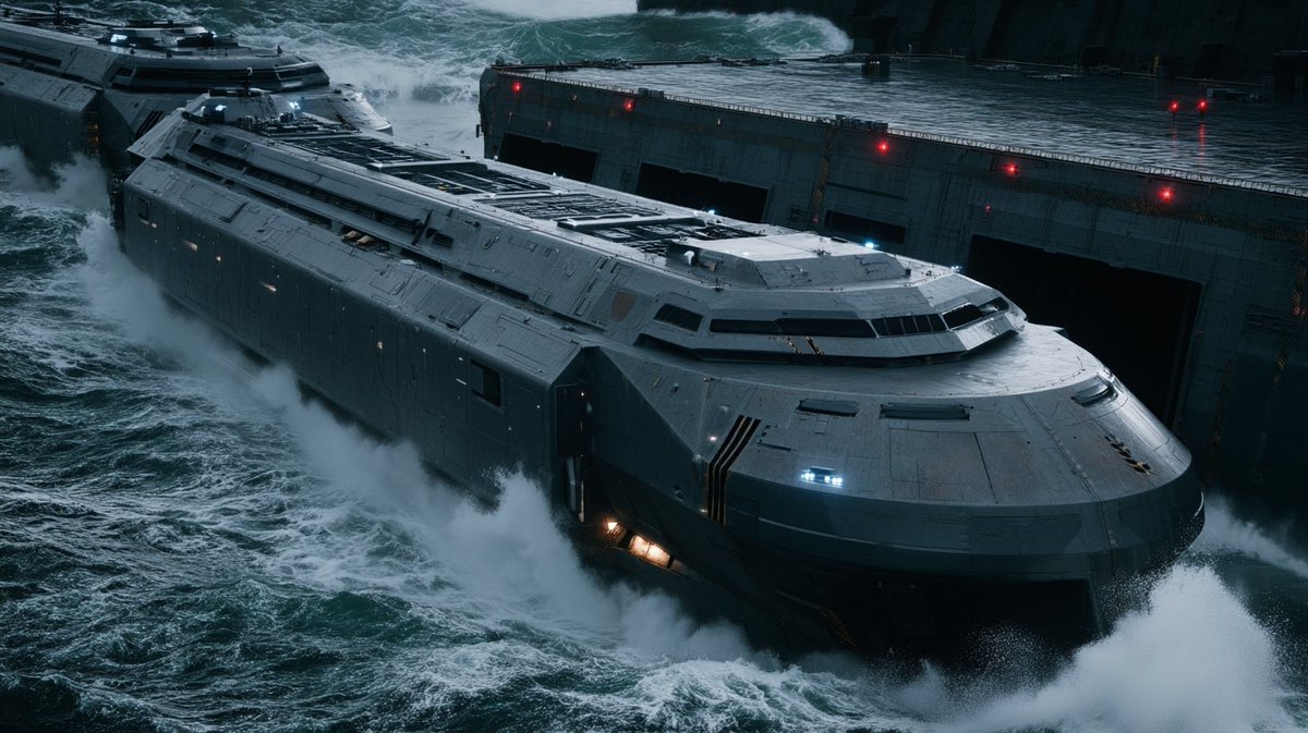 Still doing iteration with the ark vessel prompt with Midjour...