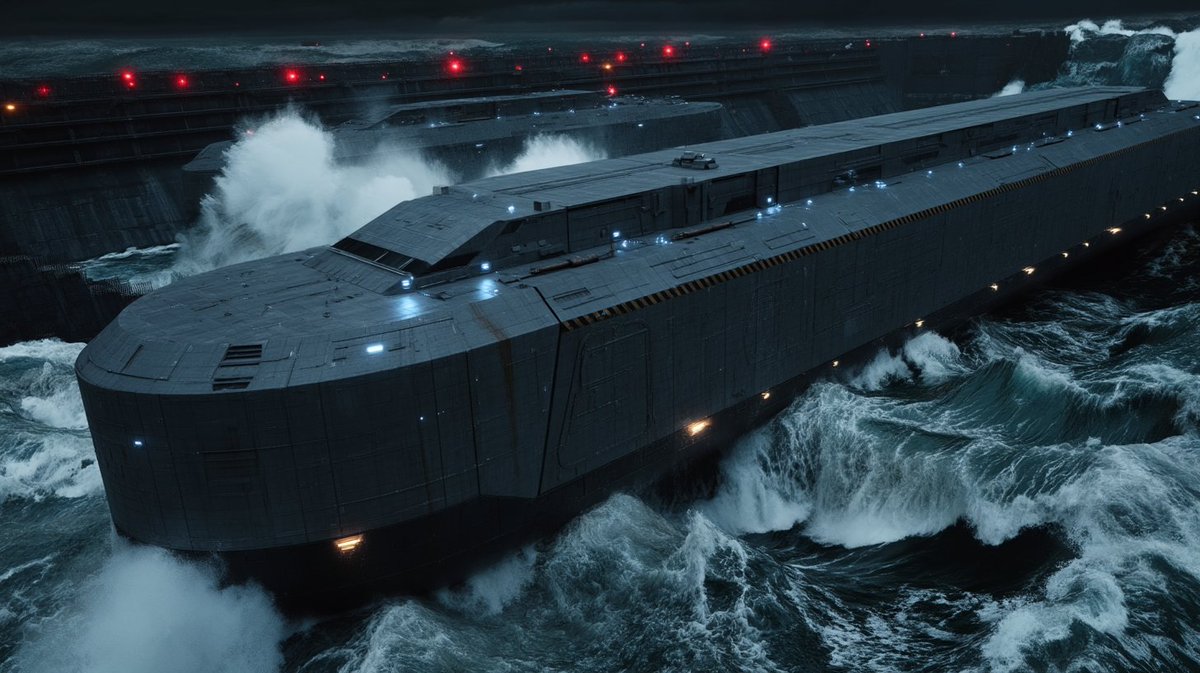 Still doing iteration with the ark vessel prompt with Midjour...