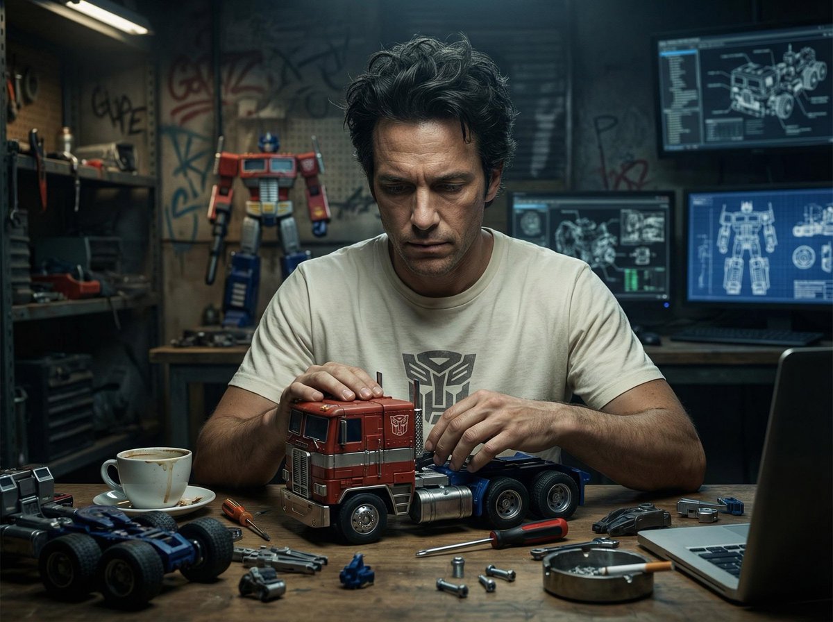 "title": "Optimus Prime Toy Assembly Workshop",