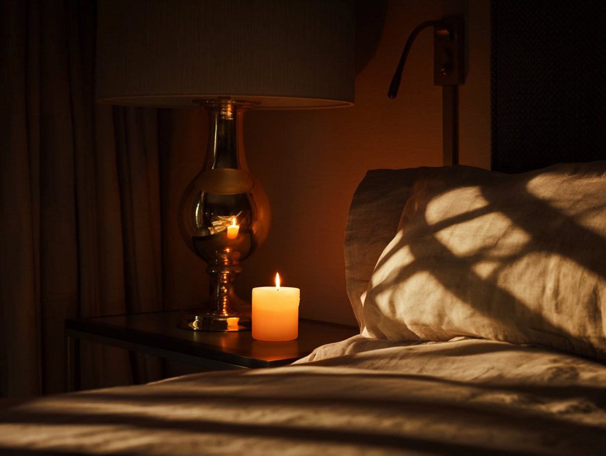 Ultra realistic interior of [luxury space], warm [light sourc...