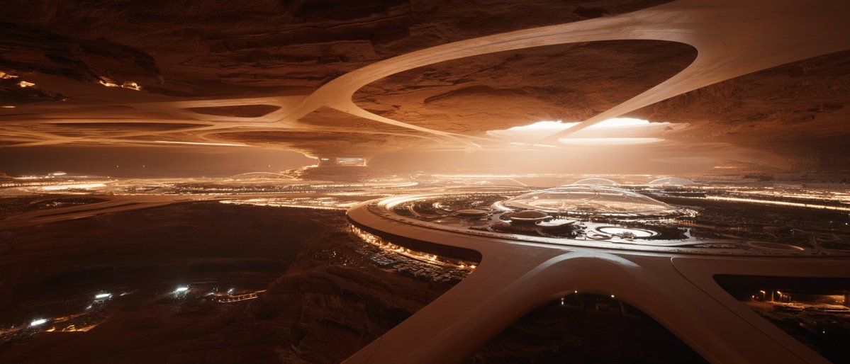 This is how I imagine the next human civilization living on M...