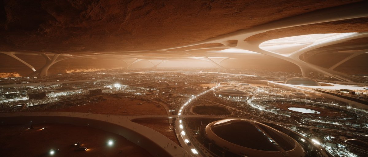 This is how I imagine the next human civilization living on M...