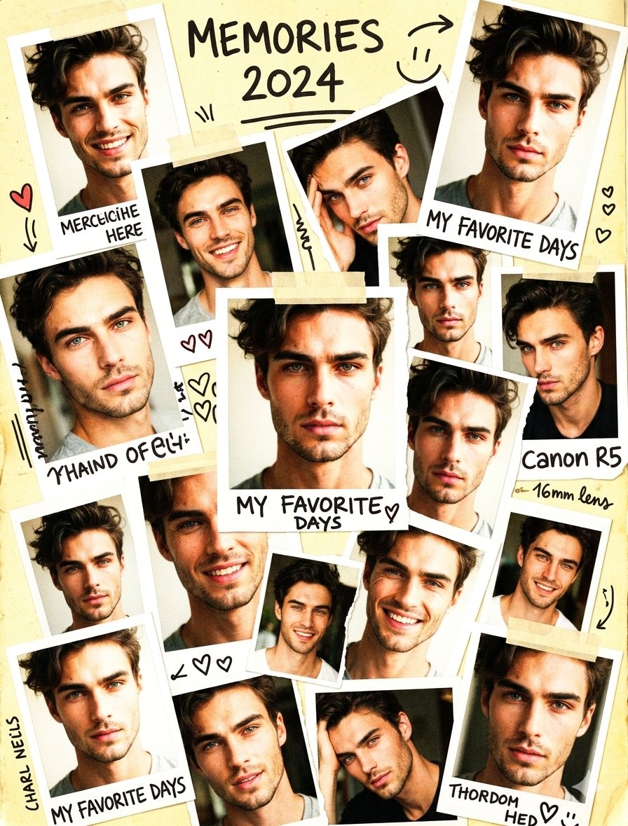 Gemini混乱拼贴创作提示词