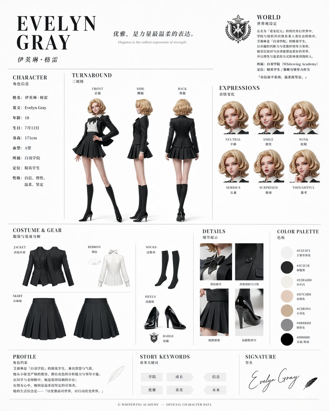 用GPT做角色设定资料卡