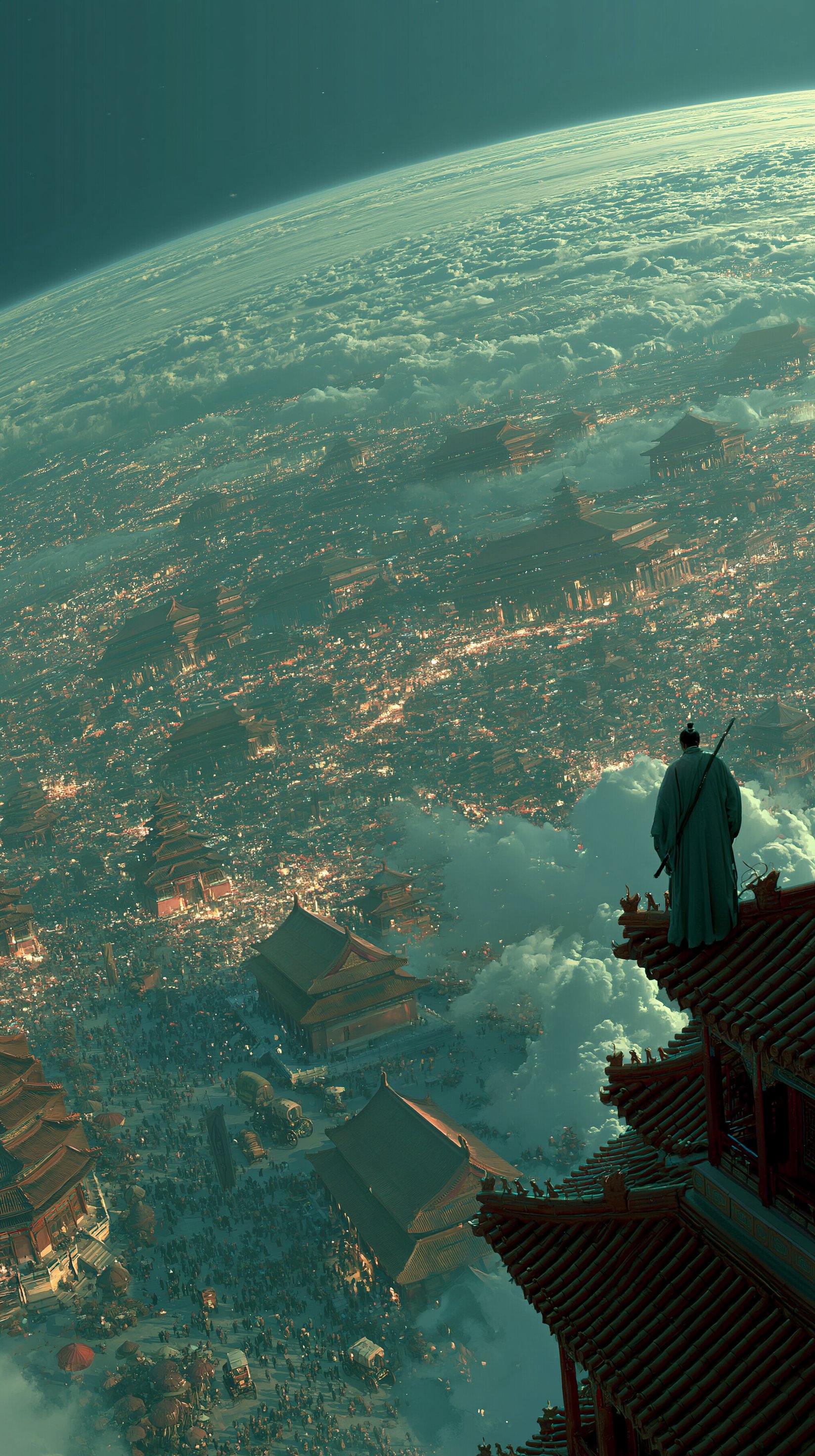 GPT-Image2 vs Midjourney奇幻景观对比