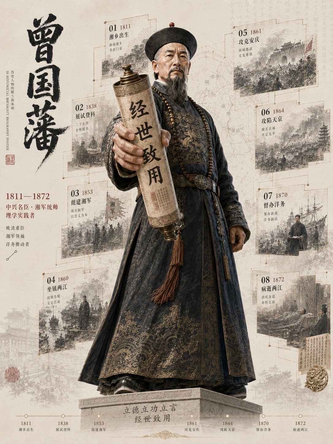 用 ChatGPT-Image2 做3D历史立像