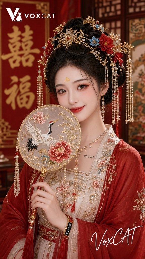 同一提示词在4个模型中的新中式婚礼写真效果